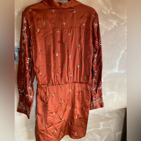 Breakdown Mini Wrap Dress - Picture 4 of 12